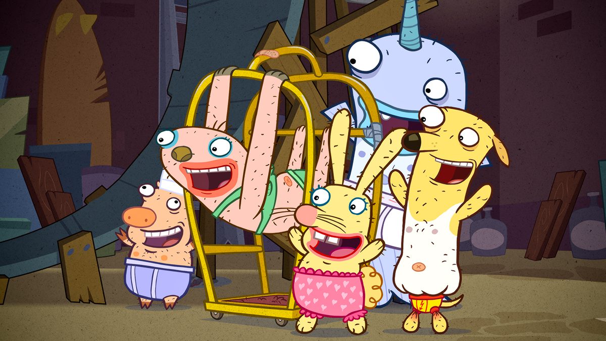 Game Pill to Create International Adventure Supergame for 9 Story's Animated Comedy Series Almost Naked Animals - 9 Story Media Group Game Pill to Create International Adventure Supergame for 9 Story's Animated Comedy Series Almost Naked Animals - 9 Story Media Group