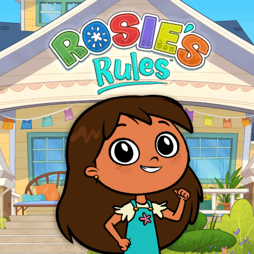 Rosie's Rules key art featuring Rosie Fuentes