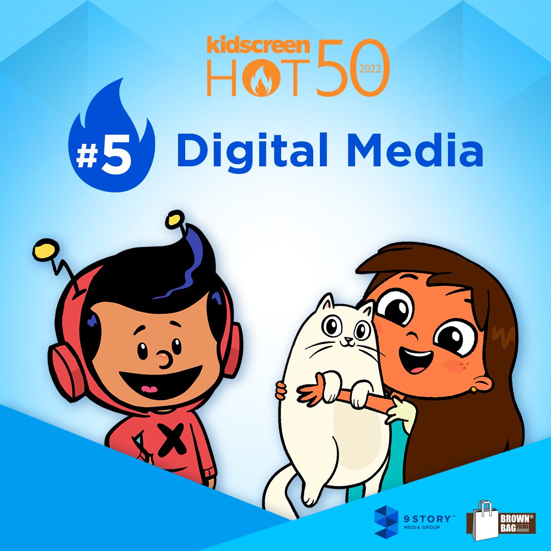 Asset for #5 in Digital Media for Kidscreen Hot50