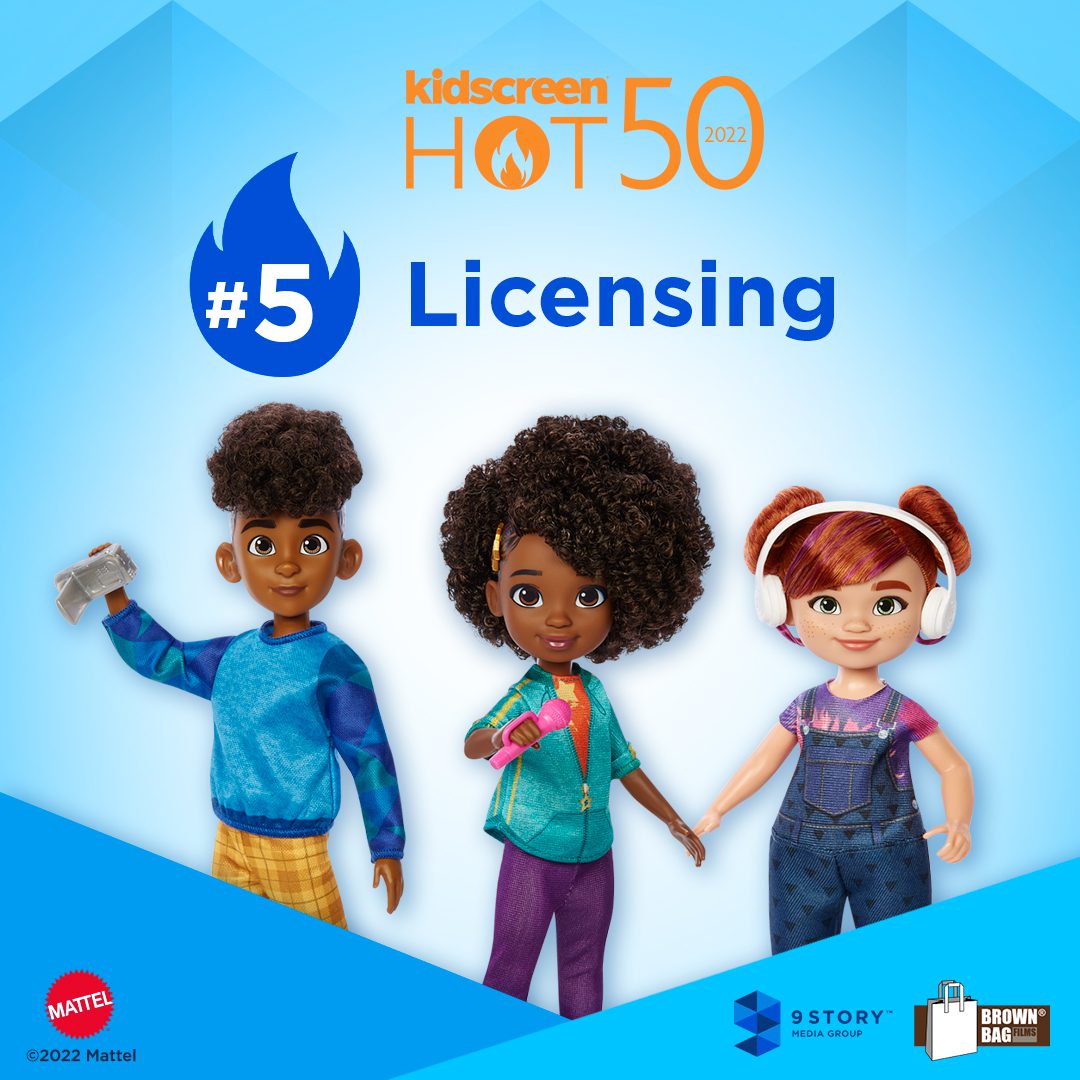 #5 Licensing Asset for the Kidscreen Hot50