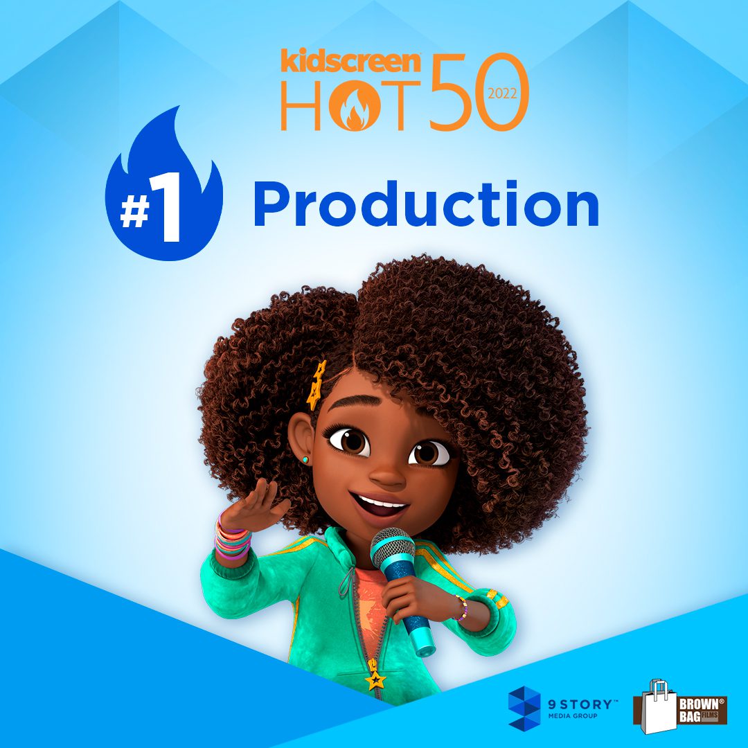 #1 Production Graphic for the Kidscreen Hot50