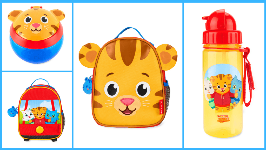 Daniel Tiger's Neighborhood Group Pink Lunch Bag